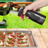 Evo Oil Sprayer 18/8 Stainless Steel, Non-Aerosol for Olive, Cooking Oils, and Vinegars, Black, 16-Ounce Capacity...