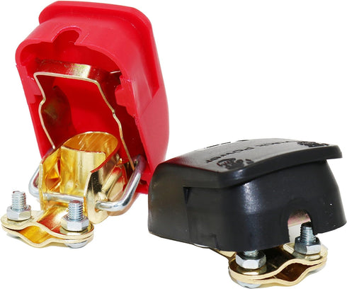 MOTOPOWER MP69011 Battery Quick Release Connectors Battery Quick Disconnect Terminals (Red & Black)...