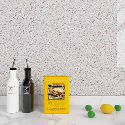 FunStick Granite Countertop Contact Paper Waterproof Self Adhesive Grey Granite Wallpaper Peel and Stick Countertops Marble Contact Paper for Kitc...