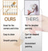 Bates- Chip Paint Brushes, 1-Inch, 16 Pack, Natural Bristle Painting Brushes, 1 Inch Paint Brush, Paint Brushes Set, Chip Brush, Painting Brush, W...