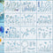 20 Pieces Wildflower Stencils for Painting Template Flower Stencils Wall Stencils Reusable Spring Stencils PET DIY Drawing Templates Stencils for ...