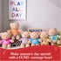 GUND “I'm The Big Sister” Sustainable Message Bear with Pink T-Shirt, Teddy Bear Made from 100% Recycled Materials for Ages 1 and Up, Tan, 12”...