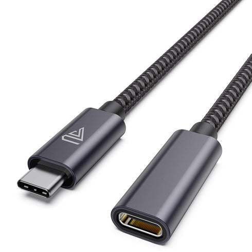 USB C Extension Cable (3.3Ft/1m/10Gbps), USB 3.2 Type C 3.1 Male to Female Extension Charging & Sync for iPhone 15 Pixel 8 PSVR2 MacBook Air M2 Pr...
