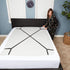 FeelAtHome Bed Sheet Holder Straps Criss-Cross - Sheets Stays Suspenders Keep Fitted/Flat Bedsheet in Place - for Twin Queen King Mattress Holders...
