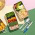 PortableAnd Travel Cutlery 3 PCS Camping Utensil Set with Spoon, Fork, Knife & Bottle Opener Best Gift for Travel, Outdoor Backpacking Flatware wi...