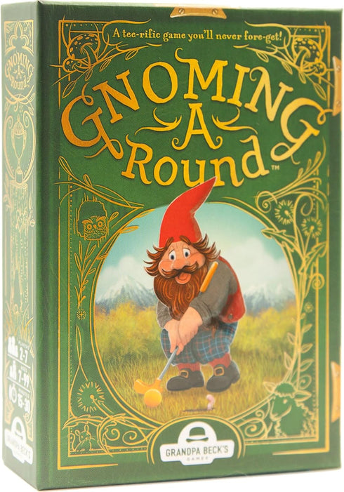 Grandpa Beck's Games Gnoming A Round | Fun Family Card Game | Enjoyed by Kids, Teens, & Adults | from The Creators of Cover Your Assets - 2-7 Play...
