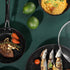 Stainless Steel Frying Pan Ergonomic Handle Quick & Uniform Conduction Nonstick Bacon Steak Onion Egg Frying Pan(20cm)...