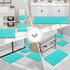 Smiry Luxury Chenille Bathroom Rugs 24x16, Extra Soft and Absorbent Shaggy Bath Mat, Machine Washable, Non-Slip Plush Carpet Runner for Tub, Showe...
