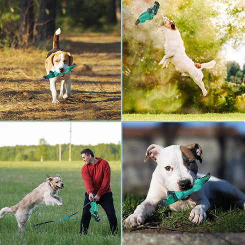 Dog Chew Toys for Aggressive Chewers, Tough Dog Toys for Large Dogs, Heavy Duty Dog Toy for Super Aggressive Dogs...