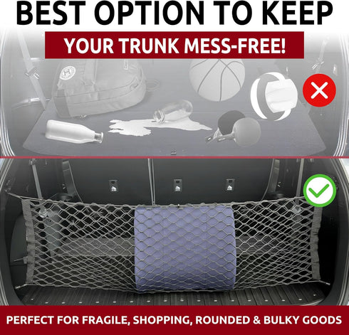 Envelope Trunk Cargo Net For TOYOTA Highlander 2014 2015 2016 2017 2018 2019...