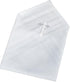 Boys First Holy Communion Tie and Hanky Set with Cross– Pre-tied White Tie and Folded Handkerchief Embroidered with the Cross for 1st Communion, B...