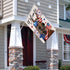 Welcome 4th of July Donkey Patriotic Decorative Flag, America Stars Stripes Firework Garden Yard Outside Decorations, American USA Outdoor Large H...