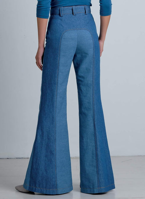 McCall Pattern Company McCall's Women's Bell Bottom Pants Sewing Patterns, Sizes 6-14...