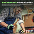 Framer Work Gloves,Fingerless Framing Gloves, Open-Finger Carpenters Gloves, High Dexterity, Performance Fit, Durable...
