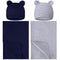 2 Sets Newborn Infant Swaddle Hat Infant Bear Ear Beanie Baby Receiving Blankets Newborn Swaddle Wrap Hospital Receiving Blankets for 0-6 Mouths U...