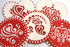 Designer Stencils Amore Cookie Stencil Set, Beige/Semi-Transparent...