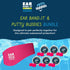 Earvolution Ear Band-It Ultra Premium Swimming Headband and Swimmers Ear Plugs Bundle - Invented by Ear, Nose, and Throat Physician - Made in USA ...