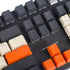Carbon Miami PBT Double Shot Shine Through ANSI Backlit Keycaps for MX Mechanical Keyboard Melody 96 KBD75 68 61 87 104 Keychron(Only Keycap) (Car...