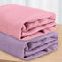 Pro Goleem Muslin Changing Pad Cover for Girls, Soft Breathable Fitted Cotton Diaper Changing Table Pad Sheets, 2 Pack (Pink?Purple)...