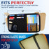 Car Sun Visor Organizer - Auto Accessories Document Holder - Car, Truck, SUV Registration & Insurance Storage Pouch - Road Trip Essentials Gift fo...