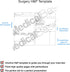 Surgery H&P Notebook with 4 Day SOAP - Medical History and Physical Notebook, 50 Medical templates with Perforations...