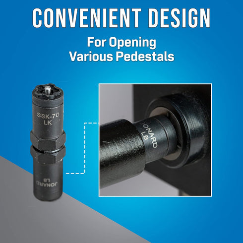 SSK-70 Jonard Tools Slam Lock Star Key for LK & LB Patterns...