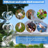3PCS Heart Bird Scare Discs Set,Double-Sided Bird Reflectors,Highly Reflective Wind Spinners Bird Devices to Scare Birds Away from Yards Outdoor G...