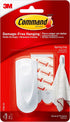 Command Spring Clip, 1 clip, 2 medium strips...