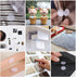 1600Pcs (800 Sets) 0.78in/20mm Diameter Hook and Loop Self Adhesive Dots Tapes, Fastener Round Tapes for Home, Office and Classroom...