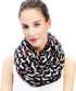 Lina & Lily Dachshund Doxie Dog Print Women's Infinity Scarf Lightweight...