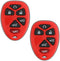 2X KeylessOption Key Fob Replacement for 2007 2008 2009 2010 2011 2012 2013 2014 Cadillac Escalade Chevrolet Chevy Suburban Tahoe GMC Yukon Remote...