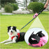 Andiker Dog Waste Bag Dispenser, Portable Dog Poo Bag Holder Leash Attachment with Zipper Pouches for Belt Leash (Green)...