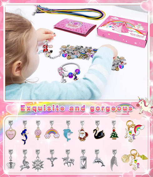 Toys for Girls Kids Gifts 8-12 Years Old, Unicorn Toys for Girls Kids Jewelry Making Kits for Kids Crafts for Kids 6-8 Teen Girls Gift Ideas girls...