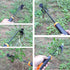 Garden Weeder Tool with Extra Long Handle, Portable Weed Puller for Vegetable Gardens and Backyards...