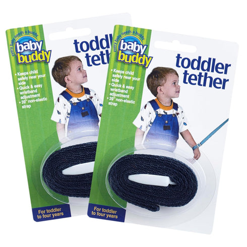 Baby Buddy Toddler Tether, Child Safety Leash, Toddler Travel Essential, Child and Baby Tether Strap for Walking, Safety Walking Guide for Childre...