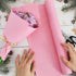 BEISHIDA Dark Pink Wrapping Papper, 15" X 32ft Kraft Wrapping Paper Roll Gift Wrapping Papper Flower Wrapping Papper for Packing Birthday Christma...