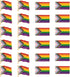 24 Pieces Gay Pride Pins Rainbow Flag LGBTQ Enamel Lapel Pin Brooches Decoration for Lesbian Transgender Gay Activities Clothes Bag Decor Birthday...