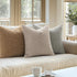 MIULEE Pack of 2 Pillow Covers 18x18 Inch Inch Brown Super Soft Corduroy Decorative Throw Pillows Couch Home Decor for Cushion Sofa Bedroom Living...