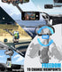Seltureone Rear View Mirror Phone Holder, 360° Rotatable and Retractable Car Phone Holder Universal Rearview Car Phone Mount for All Mobile Phones...