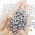 200Pcs Round Ancient Silver Letter N Beads,4x7mm Flat Letter-N Beads for Bracelets,Alphabet Beads for Jewelry Making DIY Necklaces Crafts Supply(S...