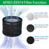 AP001 EE014 Filter, Lichelete 2 Pack H13 True HEPA Replacement Filter Compatible with TaoTronics TT-AP001 and VAVA VA-EE014, 3-in-1 Grade True HEP...