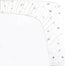 TL Care 100% Natural Breathable Cotton Jersey Knit Fitted Bassinet Sheet, Grey Stars and Moons, 15" x 33", Soft Breathable, for Boys and Girls(Pac...