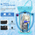 2 Pack Waterproof Phone Pouch- 3D Design 7.5" Waterproof Phone Case for iPhone 15/14/13/12/11 Pro Max Plus Samsung, IPX8 Cellphone Dry Bag Beach C...