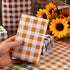 50 Sheets Large Size Autumn Plaid Tissue Bulk, 28 * 20'' Brown Green Yellow Red Orange Buffalo Plaid Gift Wrapping Tissue for Fall Harvest Thanksg...