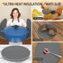 Ultra Thick 8mm Silicone Trivets for Hot Dishes Pots and Pans, Silicone Trivet Mat Hot Plates to Protect Table, Silicone Hot Pads for Kitchen Coun...