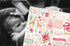 Baby Girl Stickers for Scrapbooking - Decorative Baby Stickers for Scrapbooking, DIY Crafts, Photo Album, Journal - Baby Girl Scrapbook Stickers w...