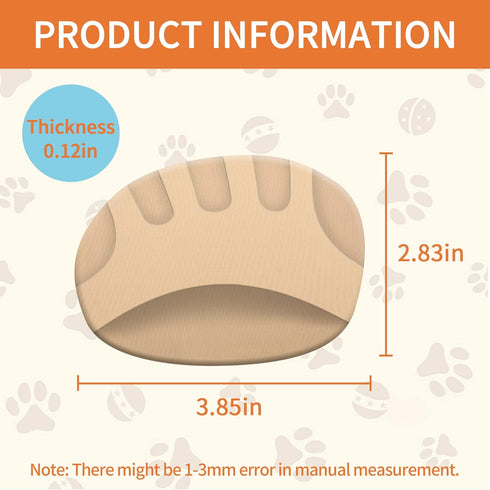 2 Pairs Gel Metatarsal Pads Men Women Honeycomb Fabric Forefoot Pads High Heels Comfort Pads Soft Ball of Foot Cushions Inserts for Pain Relief No...