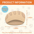 2 Pairs Gel Metatarsal Pads Men Women Honeycomb Fabric Forefoot Pads High Heels Comfort Pads Soft Ball of Foot Cushions Inserts for Pain Relief No...