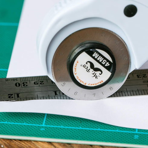 Mr. Pen- 45mm Rotary Cutter with 1 Extra Blade, Ergonomic Handle, Rotary Cutter for Fabric, Fabric Cutter, Fabric Cutter Wheel, Fabric Rotary Cutt...
