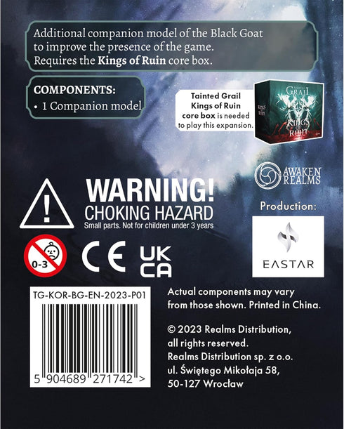 Tainted Grail: Kings of Ruin Black Goat Miniature Upgrade - Enhance Your Game Experience! Ages 14+, 1-4 Players, 2-3 Hour Playtime, Made...
